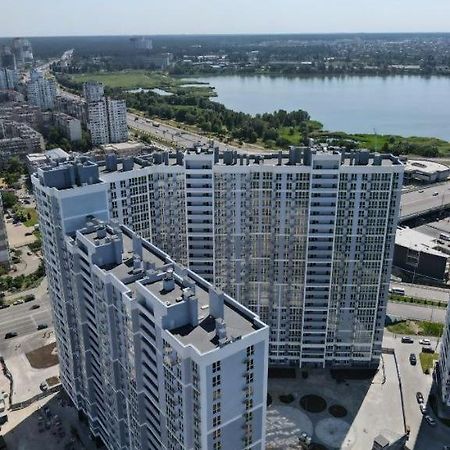 Квартира Метро Харківська, Позняки Жк Лебединий Κίεβο Εξωτερικό φωτογραφία